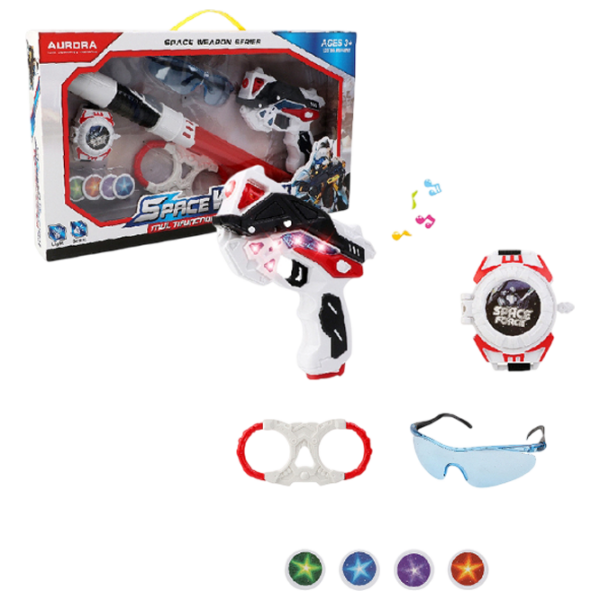 Бластер Essa Toys Space Guardian Set 842-4 Белый Электрический, , 6+ photo 1