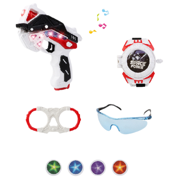 Бластер Essa Toys Space Guardian Set 842-4 Белый Электрический, , 6+ photo 2