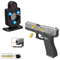 Игрушечный пистолет Essa Toys Glock D11 Серый патронный, пуля, 6+