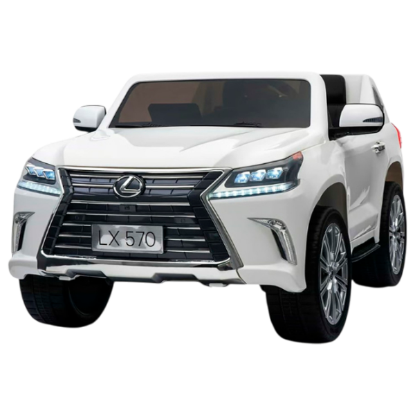 Mașină electrică Lexus EQG Kids car 8130025-2Rwhite White 3+ | 30 kg | 5 km/h photo 1