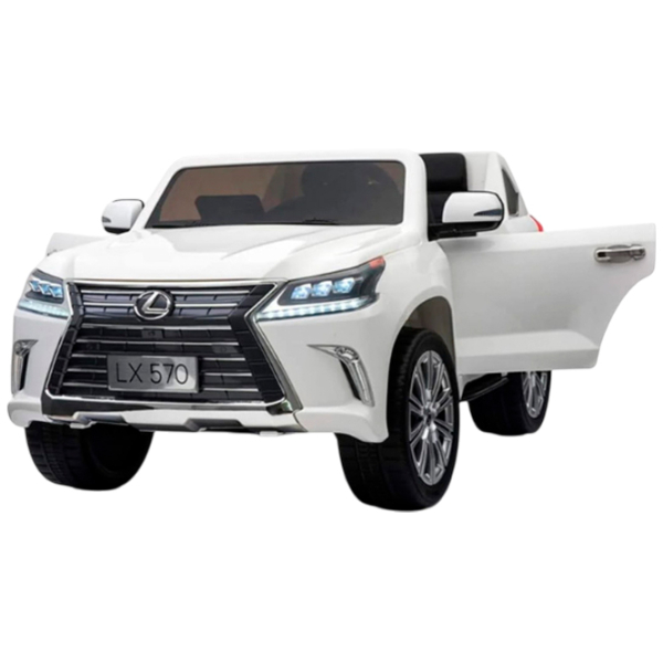 Mașină electrică Lexus EQG Kids car 8130025-2Rwhite White 3+ | 30 kg | 5 km/h photo 4