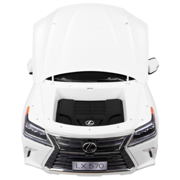 Mașină electrică Lexus EQG Kids car 8130025-2Rwhite White 3+ | 30 kg | 5 km/h photo 7