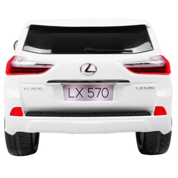 Mașină electrică Lexus EQG Kids car 8130025-2Rwhite White 3+ | 30 kg | 5 km/h photo 8