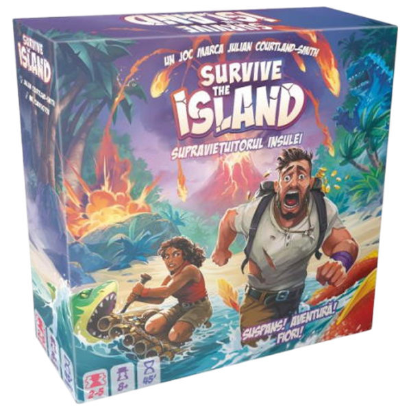 Joc de masă Board Games Survive The Island – Base Game Strategie, 10+ photo 1