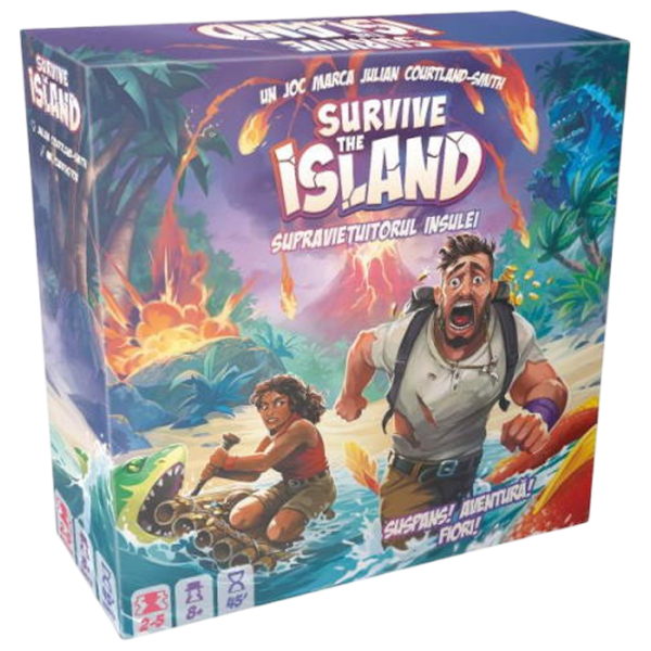 Joc de masă Board Games Survive The Island – Base Game Strategie, 10+ photo 1
