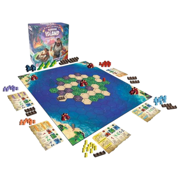 Joc de masă Board Games Survive The Island – Base Game Strategie, 10+ photo 2