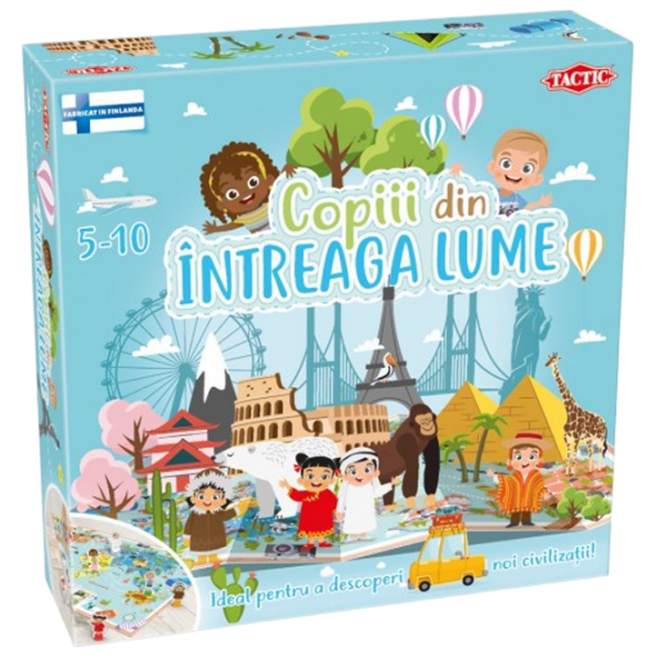 Joc educativ Tactic Children of the World Dezvoltare, 8+