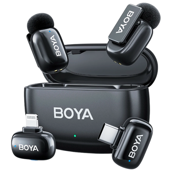 Microfon Boya Mini 2-01 Black  photo 1