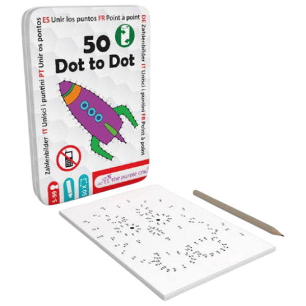 Развивающий набор Purple Cow Fifty - Dot to Dot Развитие, 3+ photo 2