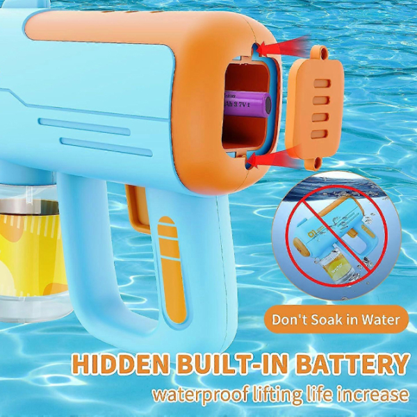 Водяной пистолет Water Gun Б-2 Пурпурный водяной, Вода, 3+ photo 4