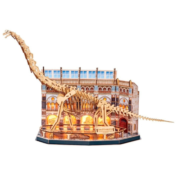 Puzzle 3D CubicFun Brachiosaurus (L544h) Numărul de piese: 216, Vârsta recomandată: 6+ photo 2