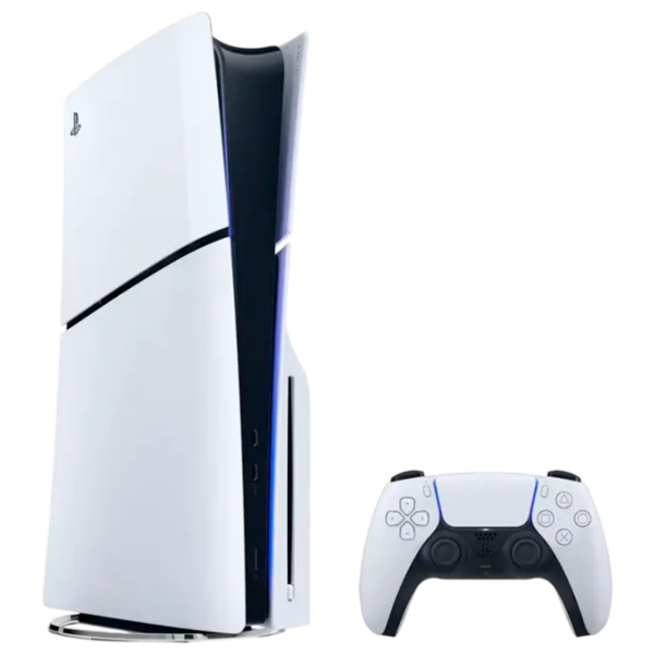 Игровая приставка Sony PlayStation 5 Slim Disc Fortnite Flowering Chaos Bundel Белый SSD 1 ТБ, RAM 16 ГБ photo 5