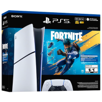 Consolă pentru jocuri Sony PlayStation 5 Slim Digital Fortnite Flowering Chaos Bundel White SSD 1 TB, RAM 16 GB