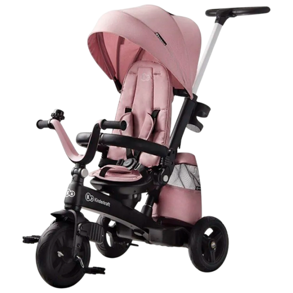 Bicicletă KinderKraft EasyTwist Pink  Metal / Pentru copii photo 1