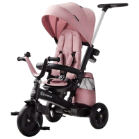 Bicicletă KinderKraft EasyTwist Pink  Metal / Pentru copii