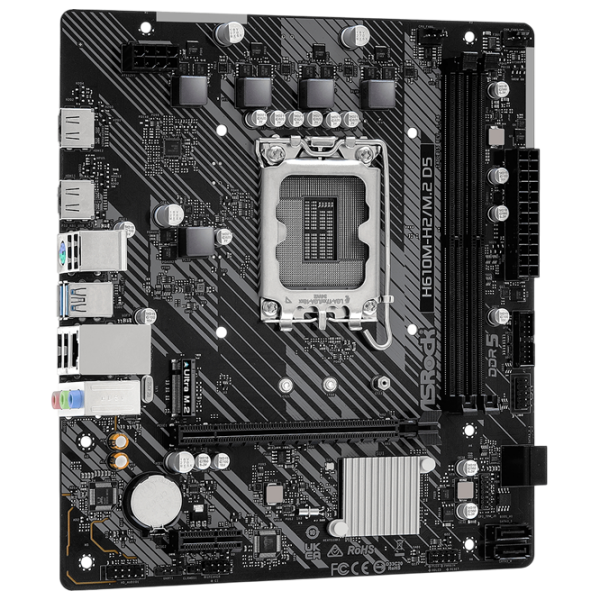 Материнская плата ASRock H610M-H2/M.2 D5 mATX  photo 5