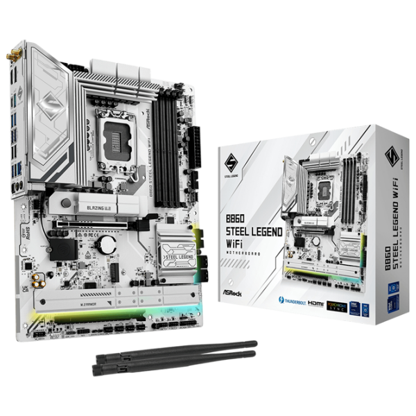Placă de bază ASRock B860 Steel Legend WiFi ATX  photo 5