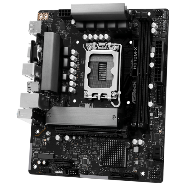 Материнская плата ASRock H810M-X mATX  photo 5
