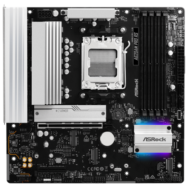 Материнская плата ASRock A620AM PRO RS mATX  photo 1