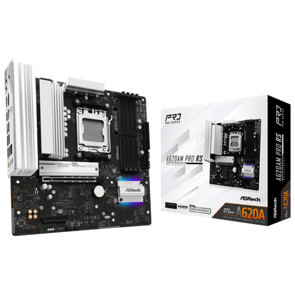 Материнская плата ASRock A620AM PRO RS mATX  photo 5