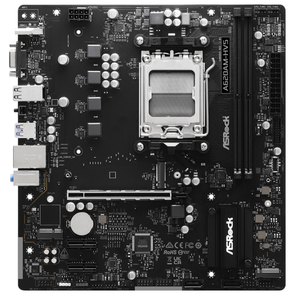 Материнская плата ASRock A620AM-HVS mATX  photo 1