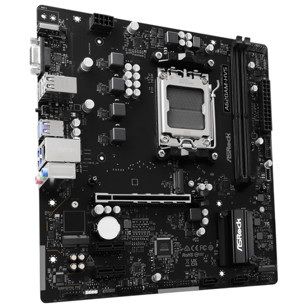 Материнская плата ASRock A620AM-HVS mATX  photo 3