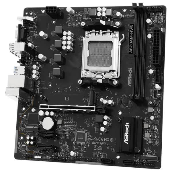 Материнская плата ASRock A620AM-HVS mATX  photo 5