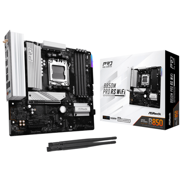 Материнская плата ASRock B850M PRO RS WIFI mATX  photo 2