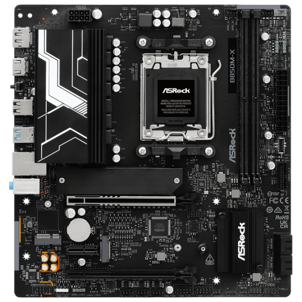 Материнская плата ASRock B850M-X R2.0 mATX  photo 1