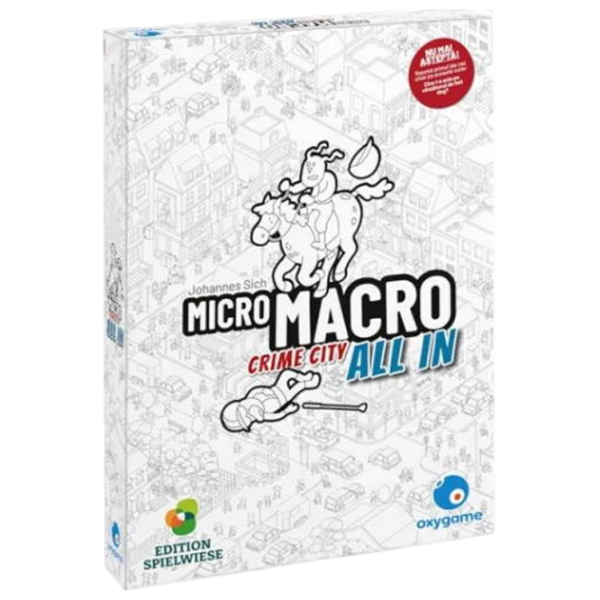 Joc de masă MicroMacro Crime City - All In Joc de logică, 12+