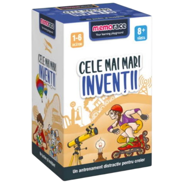 Настольная игра Memorace The greatest inventions Развитие, 8+