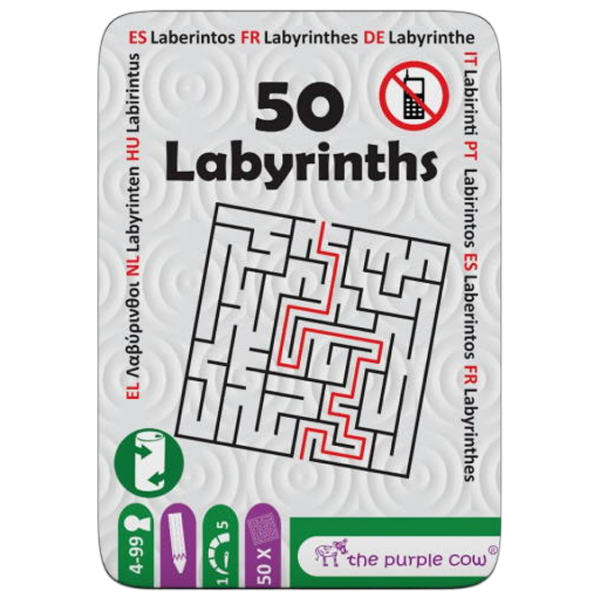 Настольная игра Purple Cow Fifty - Labyrinths Развитие, 4+ photo 1