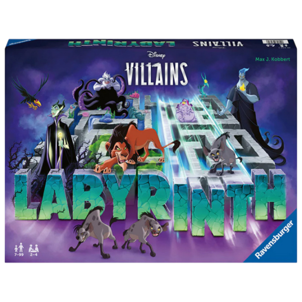 Joc de masă Ravensburger Labyrinth Villains Strategie, 7+