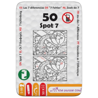 Настольная игра Purple Cow Fifty - Spot 7 Игральные карты, 4+