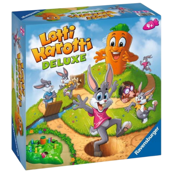 Joc de masă Ravensburger Lotti Karotti Deluxe Strategie, 4+