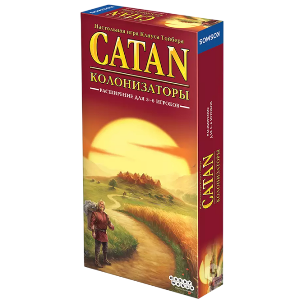 Настольная игра Catan 5-6 Player Extension Стратегия, 10+
