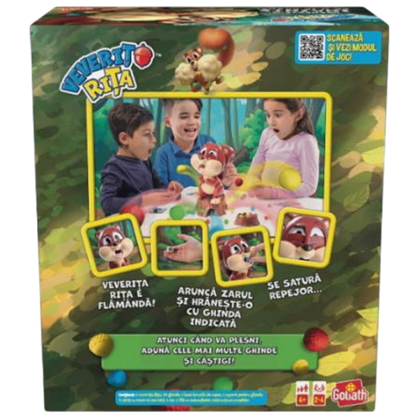 Настольная игра Goliath Chompin' Charlie Для вечеринок, 4+ photo 3