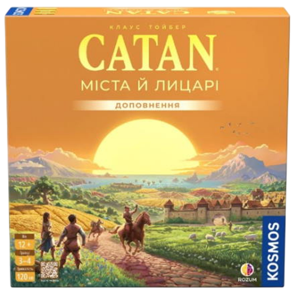 Настольная игра Catan Cities & Knights Стратегия, 12+