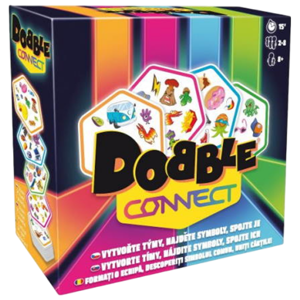 Развивающий набор Asmodee Dobble Connect Развитие, 8+