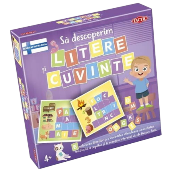 Joc educativ Tactic Let's Learn Letters and Words Dezvoltare, 4+