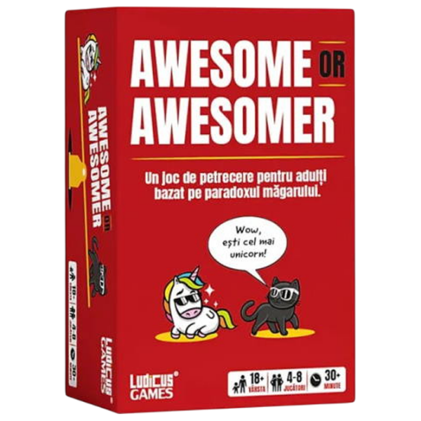 Joc de masă Ludicus Games Awesome or awesomer Pentru petreceri, 18+