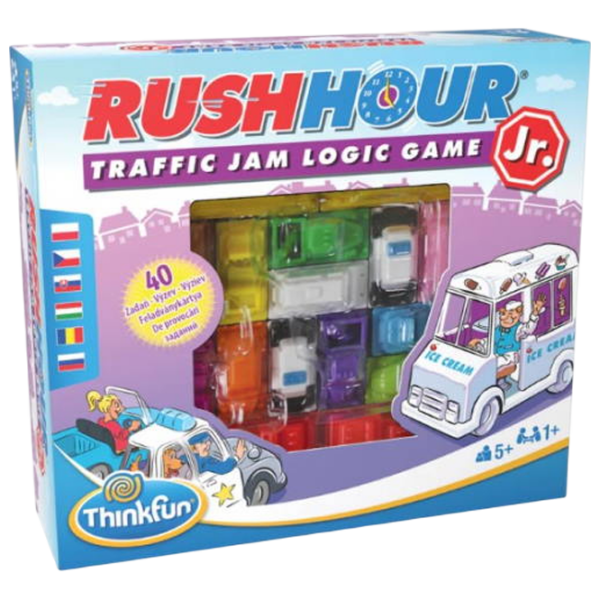 Joc de masă Thinkfun Rush Hour Jr Joc de logică, 5+