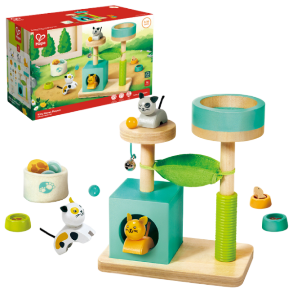 Set figurine Hape Cat paradise 3+ / Green photo 1