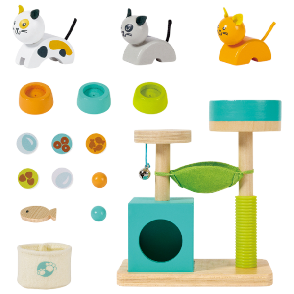 Set figurine Hape Cat paradise 3+ / Green photo 6