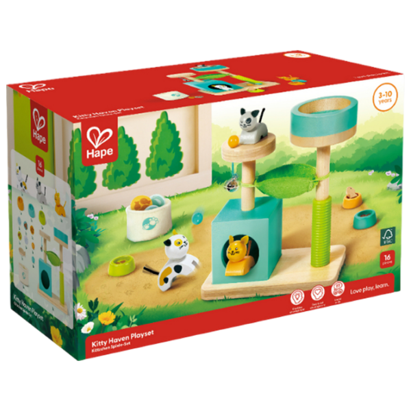 Set figurine Hape Cat paradise 3+ / Green photo 7