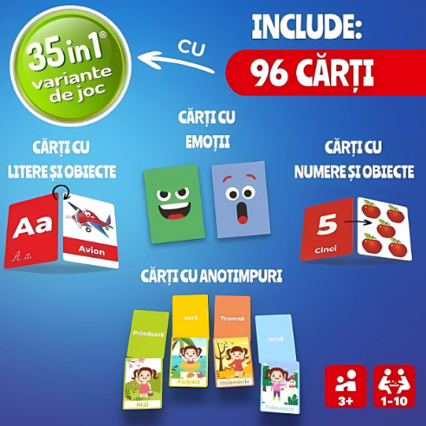 Развивающий набор Roovi My First Game – 35 in 1 Развитие, 3+ photo 2