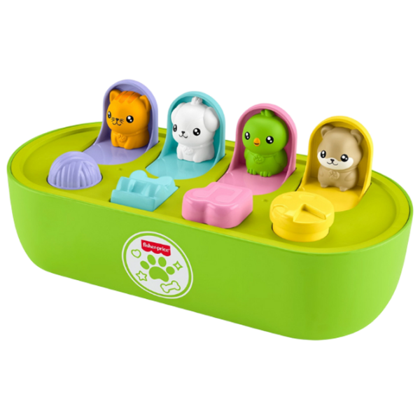 Развивающий набор Fisher Price Hide and seek with animals JDL66 Зеленый 1+