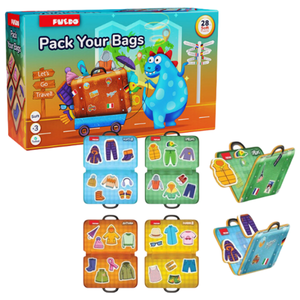 Развивающий набор Puedo Pack your bags: Seasons Развитие, 1+