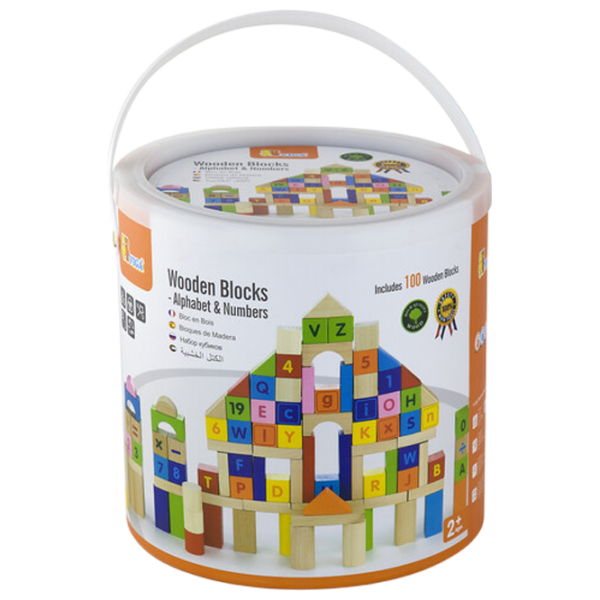 Joc educativ VIGA Alphabet and numbers Dezvoltare, 3+