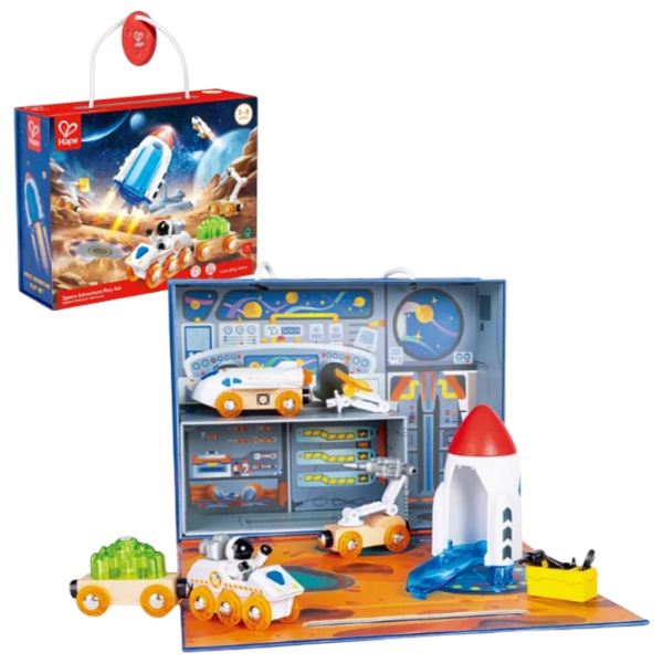 Set figurine Hape Space adventures 3+ / White photo 1
